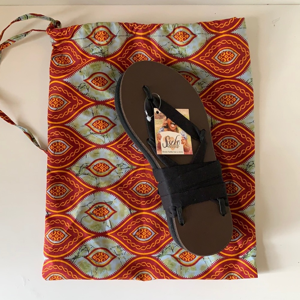 NWT Sseko Ribbon Sandals